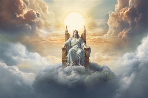 God On His Throne In Heaven