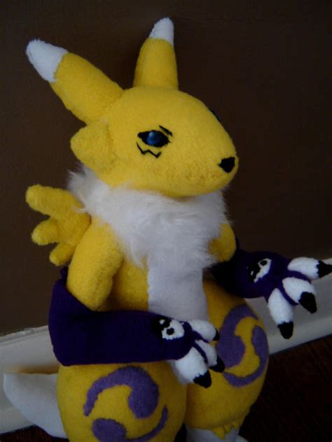 Renamon Plush by Eightohsixtythird on DeviantArt