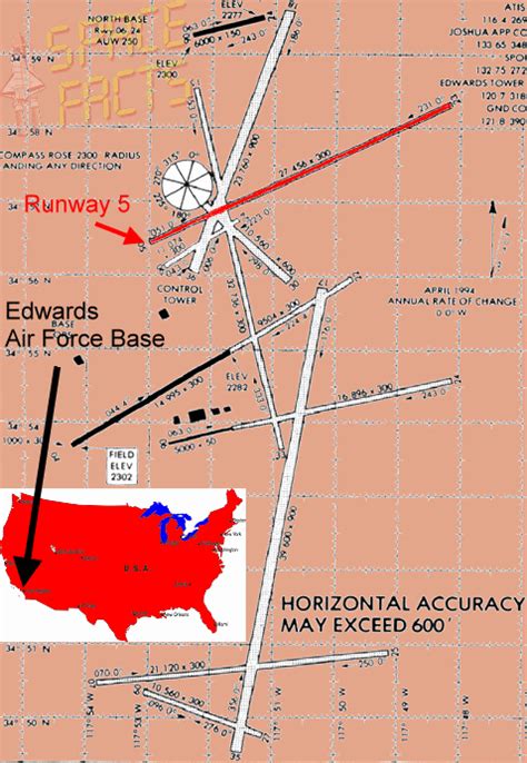 Edwards Air Force Base: Runway 5