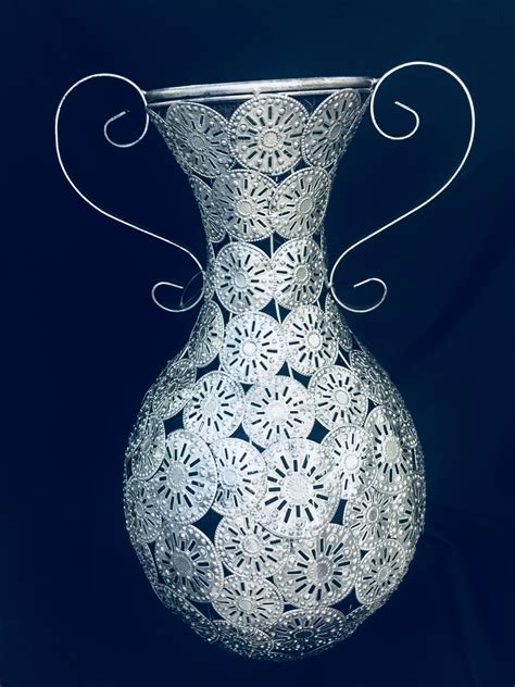 Decorative Silver Vase – Momentum Decor, Gifts & Beyond