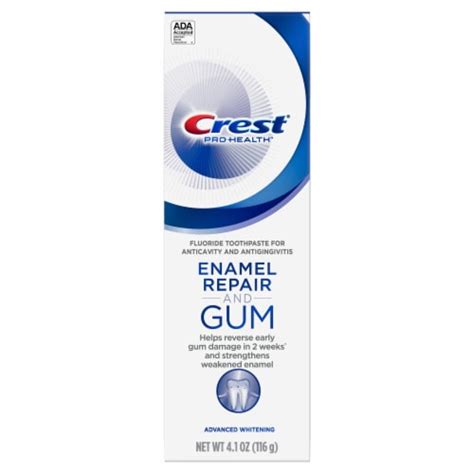 Crest Enamel Repair & Gum Advanced Whitening Anticavity Fluoride Toothpaste, 4.1 oz - Fry’s Food ...