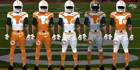 Texas Longhorn Uniform Concept Designs