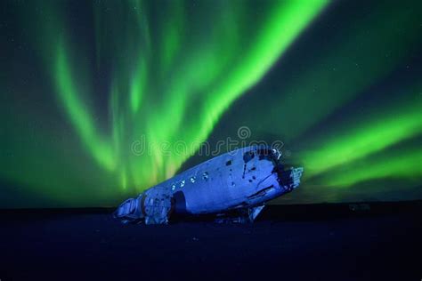 Aurora Borealis with the Milky Way Galaxy, Iceland Stock Image - Image of field, countries ...