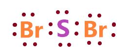 SBr2 lewis structure, Molecular geometry, Polar or nonpolar, bond angle