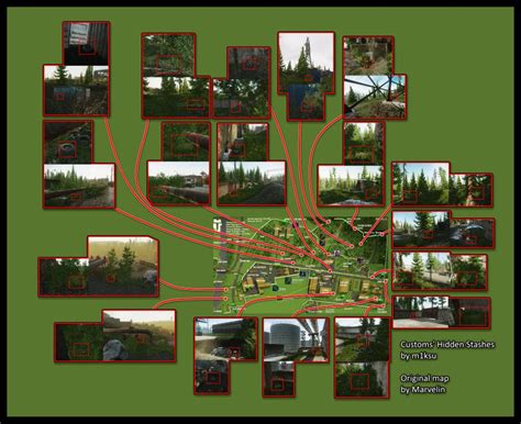 Customs' hidden stashes; map version 3. : EscapefromTarkov