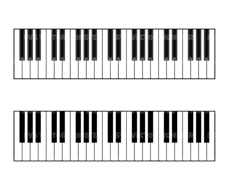Piano Svg For Cricut Piano Keys Svg Piano Keyboard Svg Etsy Israel | Sexiz Pix