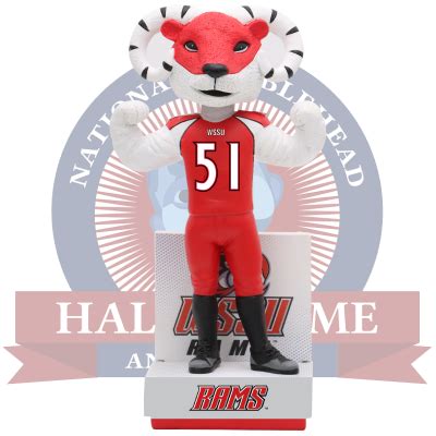 Winston-Salem State Rams Mascot Bobblehead – National Bobblehead HOF Store