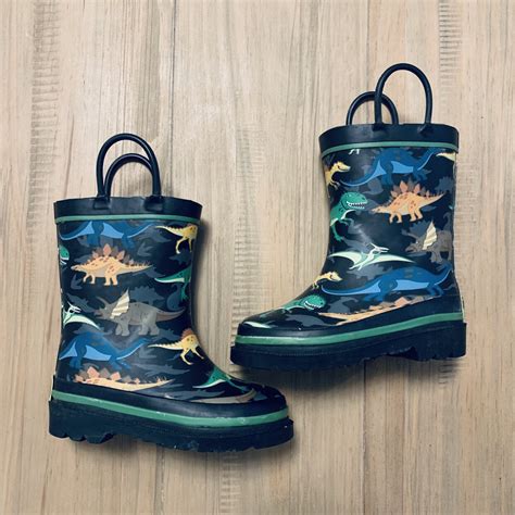 🌿SALE Western Chief | Dinosaur Rain Boots Dino Stomp-Black