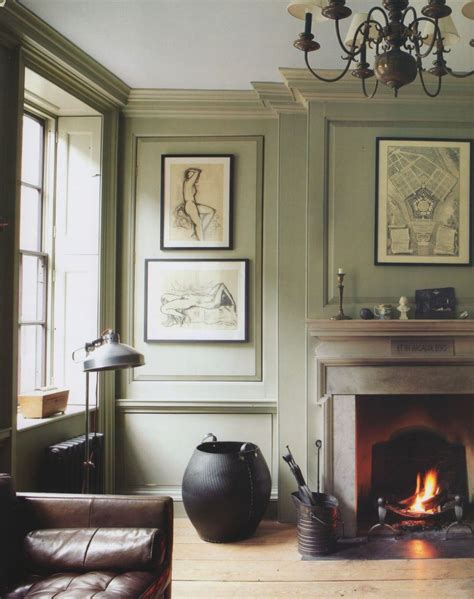 Study Farrow & Ball | French Gray … in 10 | Living room ... - farrow and ball french grey living ...