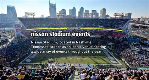 Exploring Nissan Stadium Events: A Comprehensive Guide