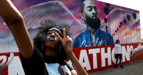 Across L.A., murals are a testament to Nipsey Hussle’s legacy - Los ...