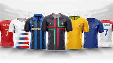 Fifa world cup 2018 football shirt/jersey builder psd :: Behance