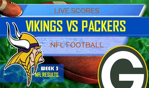 Vikings vs Packers Score: NFL Football Results 2019