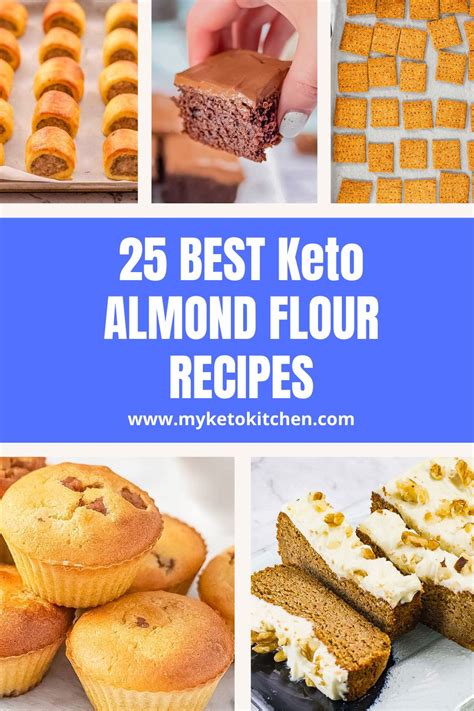 25 Best Keto Almond Flour Recipes by My Keto Kitchen