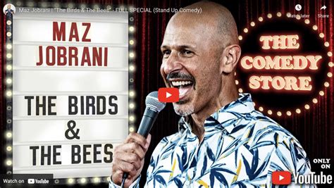 MAZ JOBRANI – THE BIRD & THE BEES - Stand Up World