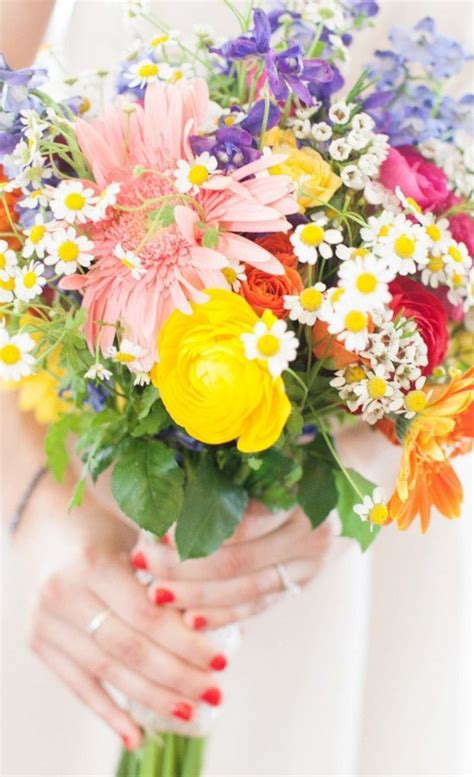 Wedding Bouquet of Wildflowers