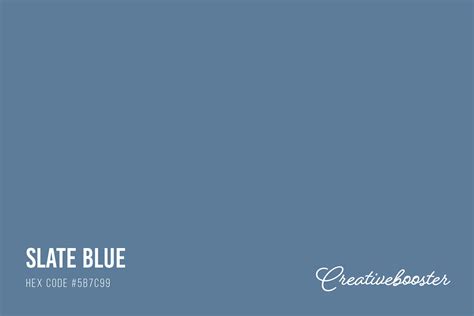 All About Color Slate Blue (Codes, Meaning and Pairings) – CreativeBooster