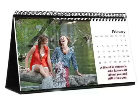 Personalized Photo Desktop Calendar Deals