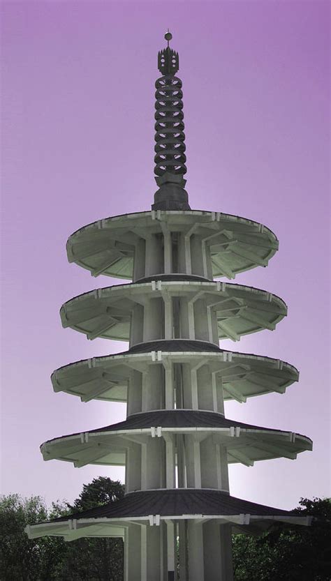 Peace Pagoda Photograph by La Moon Art - Fine Art America