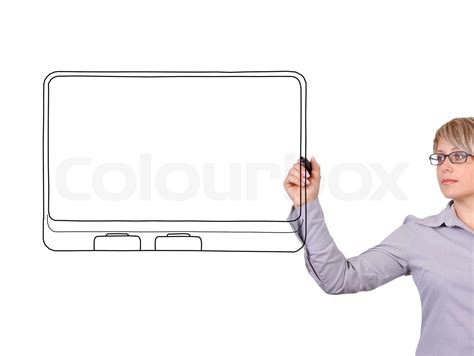 drawing touchpad | Stock image | Colourbox