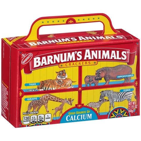 (Price/Case)Nabisco Barnums Animal Crackers 2.125 Ounce Package - 24 Per Case - Walmart.com