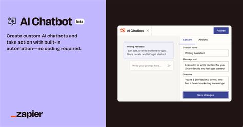 Build a free AI Chatbot on Zapier