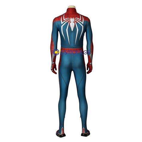 Spiderman Cosplay Costume PS4 Spider-man Advanced Suit