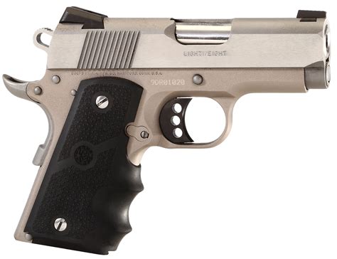 Colt O7000D Defender 45 ACP 3" 7+1 Black Hogue Wraparound Grip SS ...