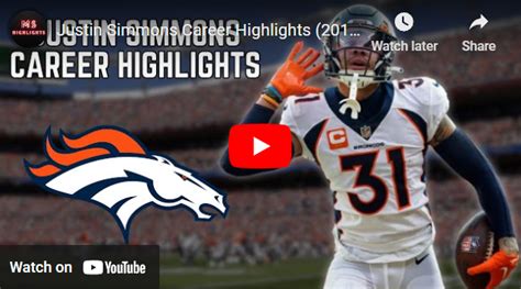 NFL: Highlights from Justin Simmons’ time with the Denver Broncos