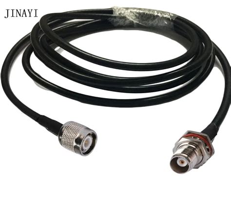 TNC male to TNC Female connector Coaxial Cable RG58 50 3 1m 3m 10m 5m-in Connectors from Lights ...