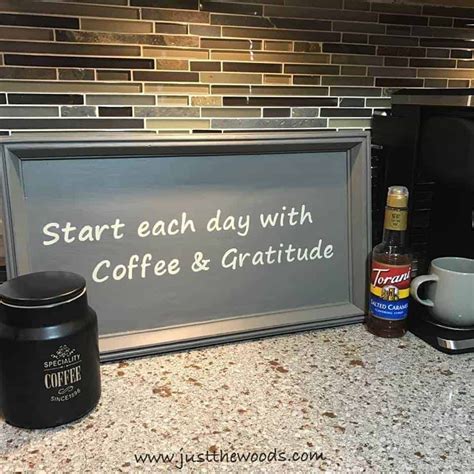 How to Make a Coffee Bar DIY Sign with Cricut | Diy coffee bar, Coffee signs diy, Diy bar