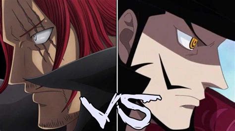 Shanks Vs Mihawk: Who Is Stronger? A Complete Analysis! One Piece ...