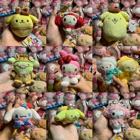 Sanrio Character plushies/plush charms on Carousell