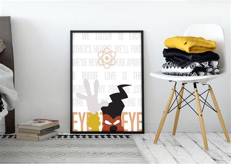 Powerline Eye to Eye Poster A Goofy Movie - Etsy