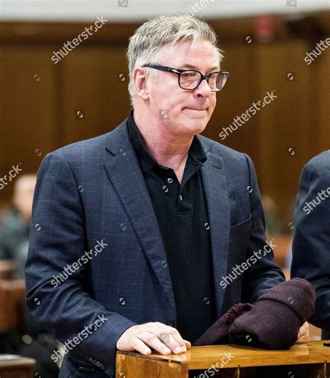 Actor Alec Baldwin Appears Hearing Manhattan Editorial Stock Photo ...