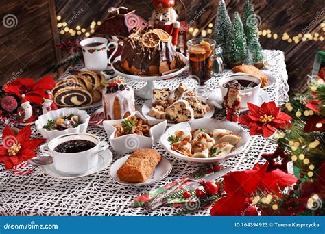 Traditional Dishes for Christmas Eve in Poland Stock Image - Image of ...