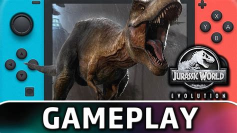 Jurassic World Evolution | Nintendo Switch Gameplay - YouTube