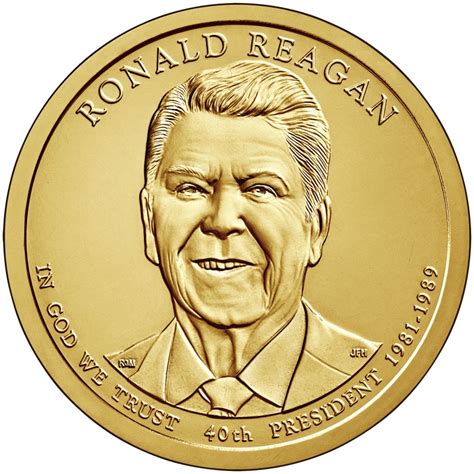 2016 40th President Ronald Reagan Dollar