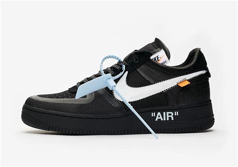 Off-White Nike Air Force 1 Black Store List | SneakerNews.com