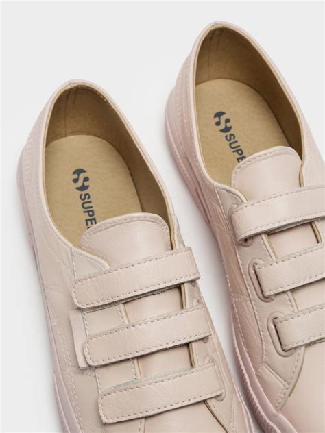 Womens 2750 NAPVW Velcro Sneakers in Pink Skin - Glue Store