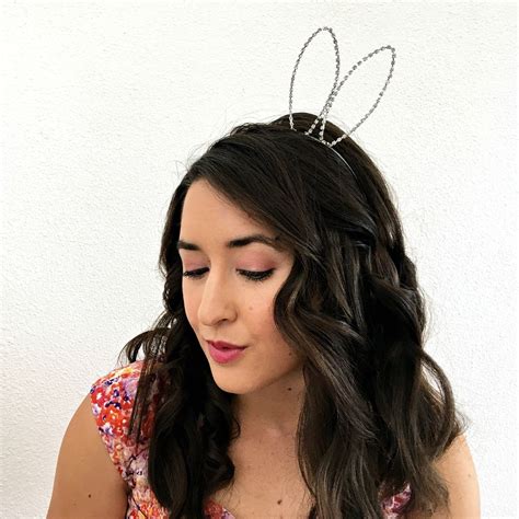 DIY Rhinestone Bunny Ears: make your own rabbit ears out of wire, a ...