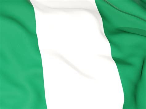 Flag background. Illustration of flag of Nigeria