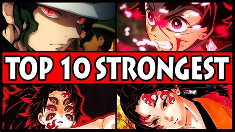 Top 10 Strongest Characters in Demon Slayer