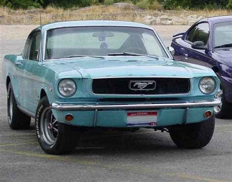 Columbine Blue 1966 Ford Mustang High Country Special Fastback - MustangAttitude.com Photo Detail