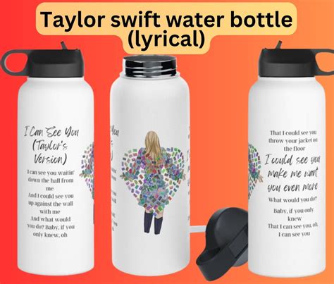 Taylor Swift Eras Water Bottle - Image to u