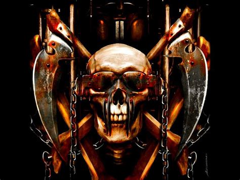 Dangerous Skull Wallpapers Animated