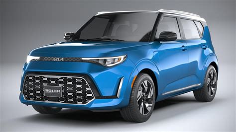 Kia Soul GT-Line 2023 3D Model by SQUIR