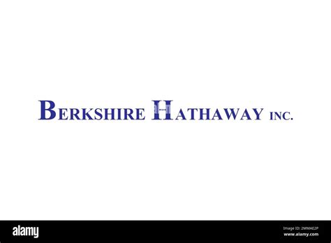 Berkshire Hathaway, white background, logo, brand name Stock Photo - Alamy