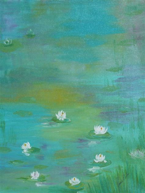 Paint Like Monet - Waterlilies – Fun Art Paint Parties