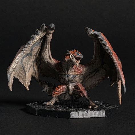 Monster Hunter Rathalos Figure Builder Cube Statue